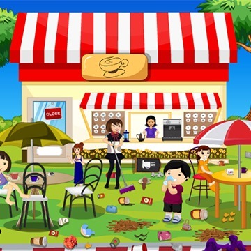 Coffee Shop Cleaning游戲截圖1