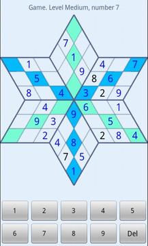 Sudoku Star free游戲截圖2