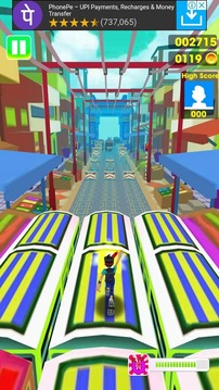 Super Subway Fun Rush 3D游戲截圖1