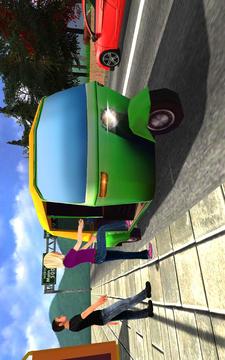 Offroad Crazy Rickshaw Driver游戲截圖4