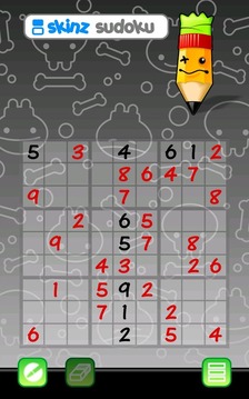 Skinz Sudoku for Galaxy Note游戲截圖4