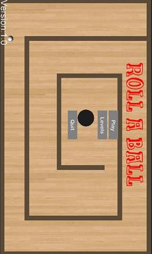 Roll-A-Ball游戲截圖1