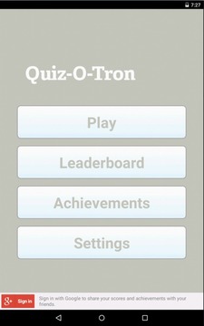 Quiz-O-Tron游戲截圖1