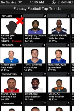 Fantasy Football Top Trends游戲截圖2