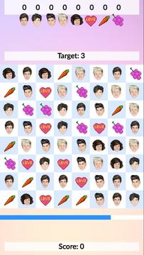 Match Three One Direction Game游戲截圖2