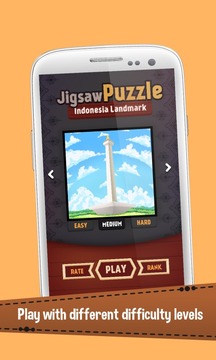 Jigsaw Landmark Indonesia游戲截圖2