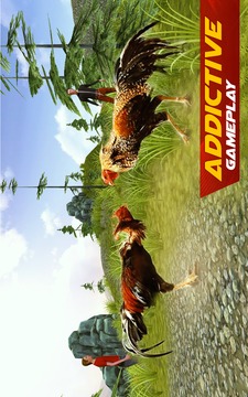 Rooster Wild Fighting : Farm Battle Run游戲截圖2