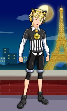 Dress up Cat Noir Miraculous游戲截圖3