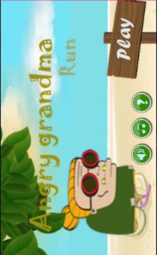 Angry Grandma Run-Running Game游戲截圖1