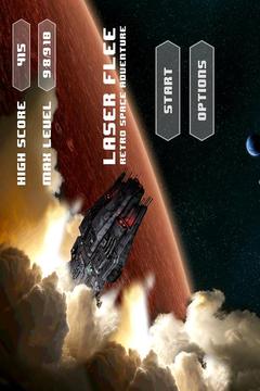 Laser Flee - Retro Spaceship游戲截圖1