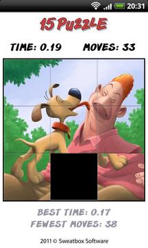 A Good Dog - 15 Puzzle Free游戲截圖5