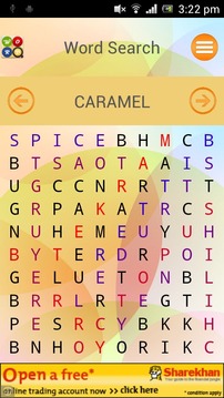 Word Search Puzzle Game游戲截圖2