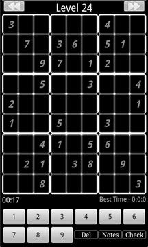Sudoku Monochrome游戲截圖1