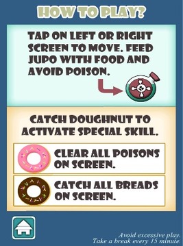 Jupo the Food Catcher (Free)游戲截圖2