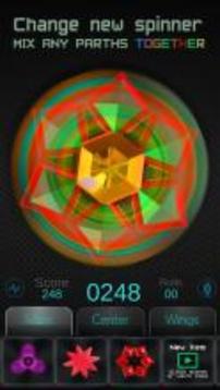 Fidget Spinner- Neon vs Lava spinning游戲截圖4