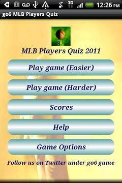 go6 MLB Players Quiz FREE游戲截圖1