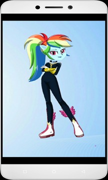 Dress Up Rainbow Dash MLPEGame游戲截圖3