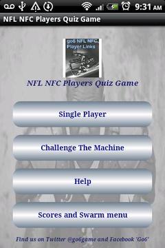 NFL NFC Players Quiz Game FREE游戲截圖1