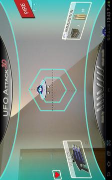 UFO Attack 3D Live LITE游戲截圖2