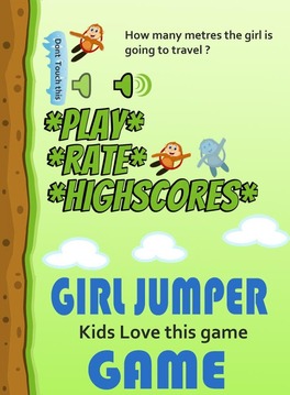 Kids Girl Jumper Game游戲截圖2