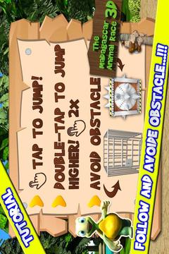 The Madagascar Animal Race 3D游戲截圖3