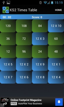KS2 Times Tables游戲截圖5