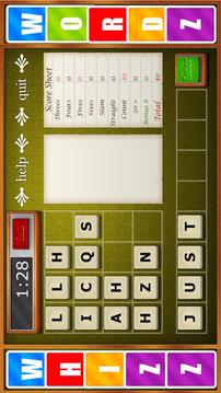Whizz Wordz Free Edition游戲截圖3