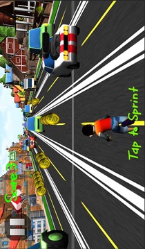 Town Run - Highway Surfer 3D游戲截圖2