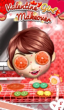 Valentine Girl Makeover游戲截圖1