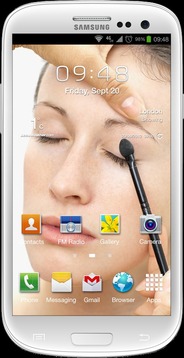 Mirror Transparent Screen LWP游戲截圖2