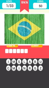 Flags of america guess word游戲截圖2