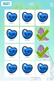 Dinosaur Matching Memory Game游戲截圖2