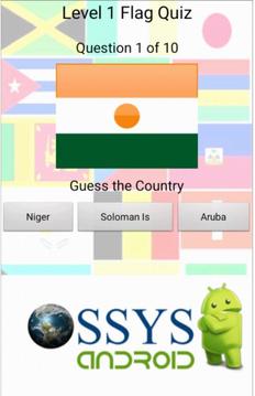 Quiz : Country Flags游戏截图2