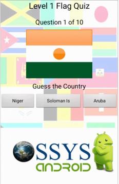 Quiz : Country Flags游戲截圖2