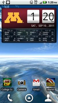 Minnesota Gophers Live Clock游戲截圖2