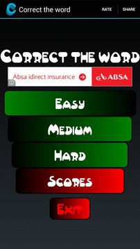 Correct the word游戲截圖2