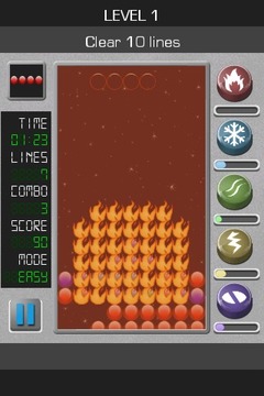 Astro Powers Blocks Game游戲截圖2