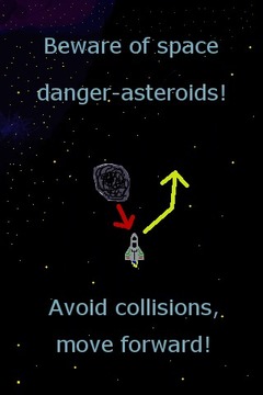 SpaceWalker Asteroids游戲截圖4