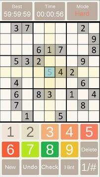 Sudoku GDX free游戲截圖3