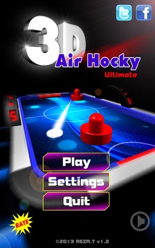 Air hockey 3D Ultimate游戲截圖1
