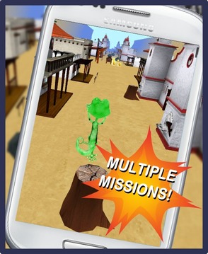 Lizard Run 3D: Speed Dash游戲截圖4