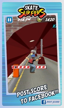 Skate Surfers Free游戲截圖3