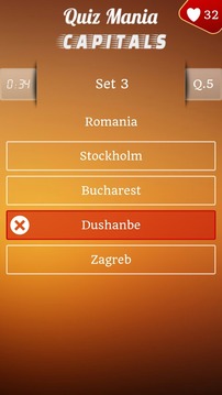 Quiz Mania : Capitals游戲截圖4