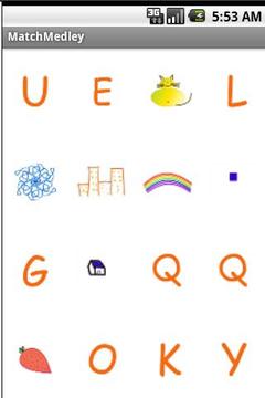 Basic shapes & Alphabet Match游戲截圖1