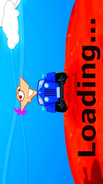 Phineas Supercar Driving游戲截圖1