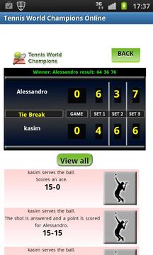 Tennis World Champions游戲截圖2