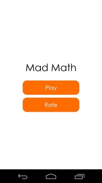 Mad Math游戏截图1