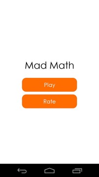 Mad Math游戲截圖1