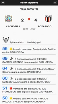 Placar Esportivo游戲截圖5