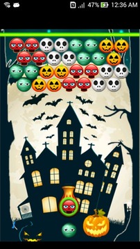 Bubble Shooter Halloween游戲截圖2